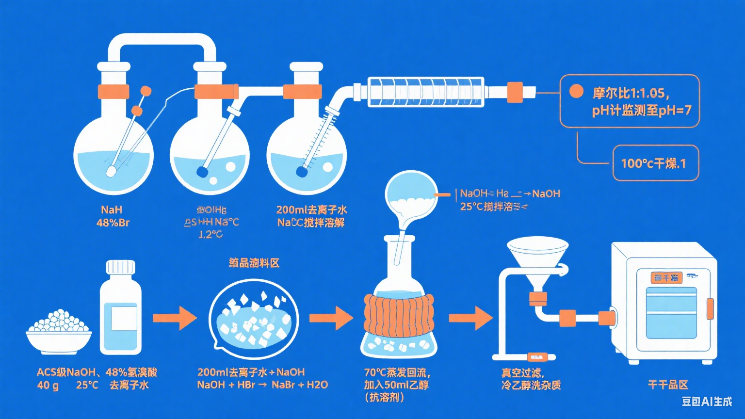 介绍溴化钠的一种制备方法