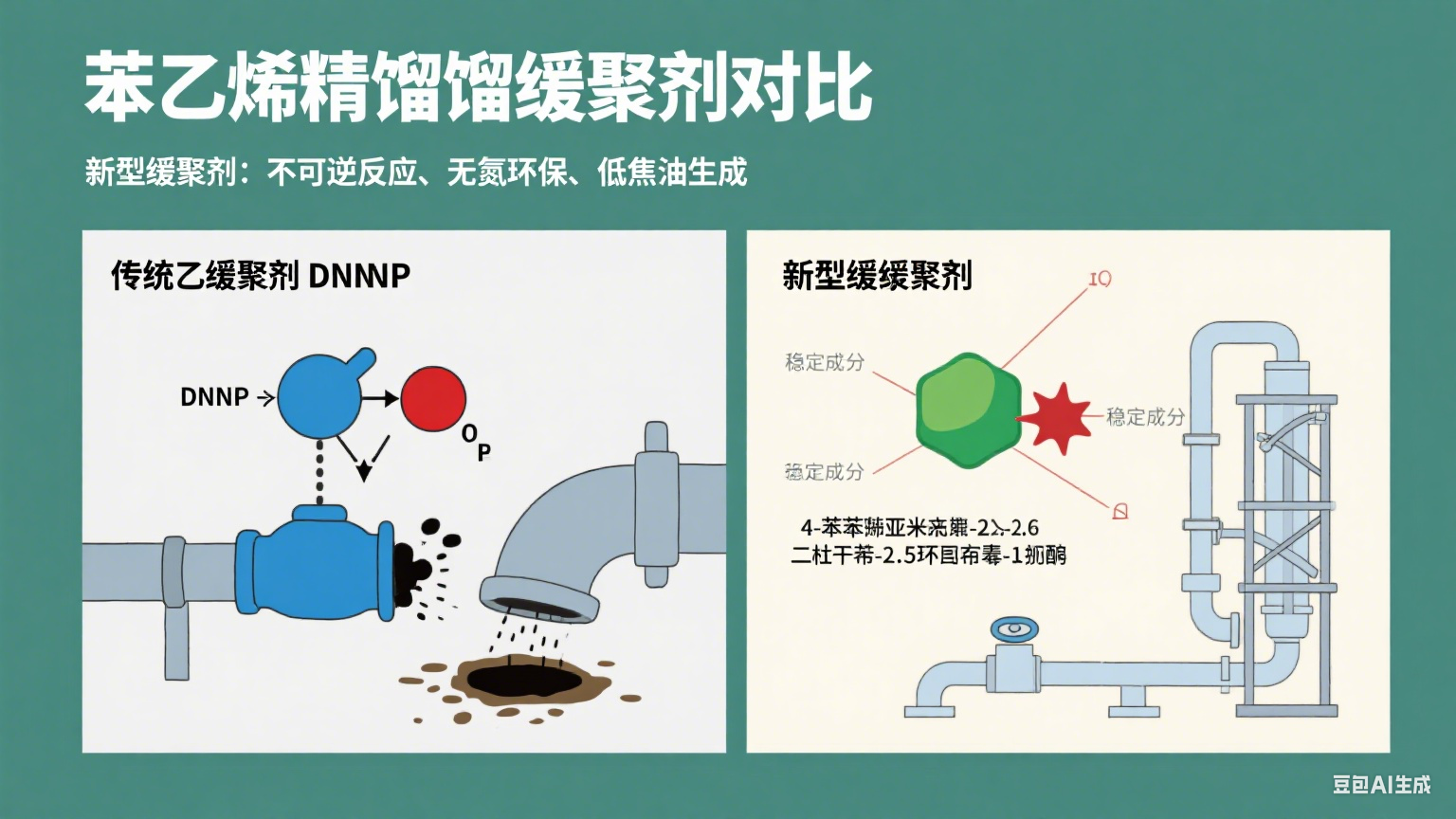 4-苯基亚甲基缓聚剂在苯乙烯精馏中的应用.png
