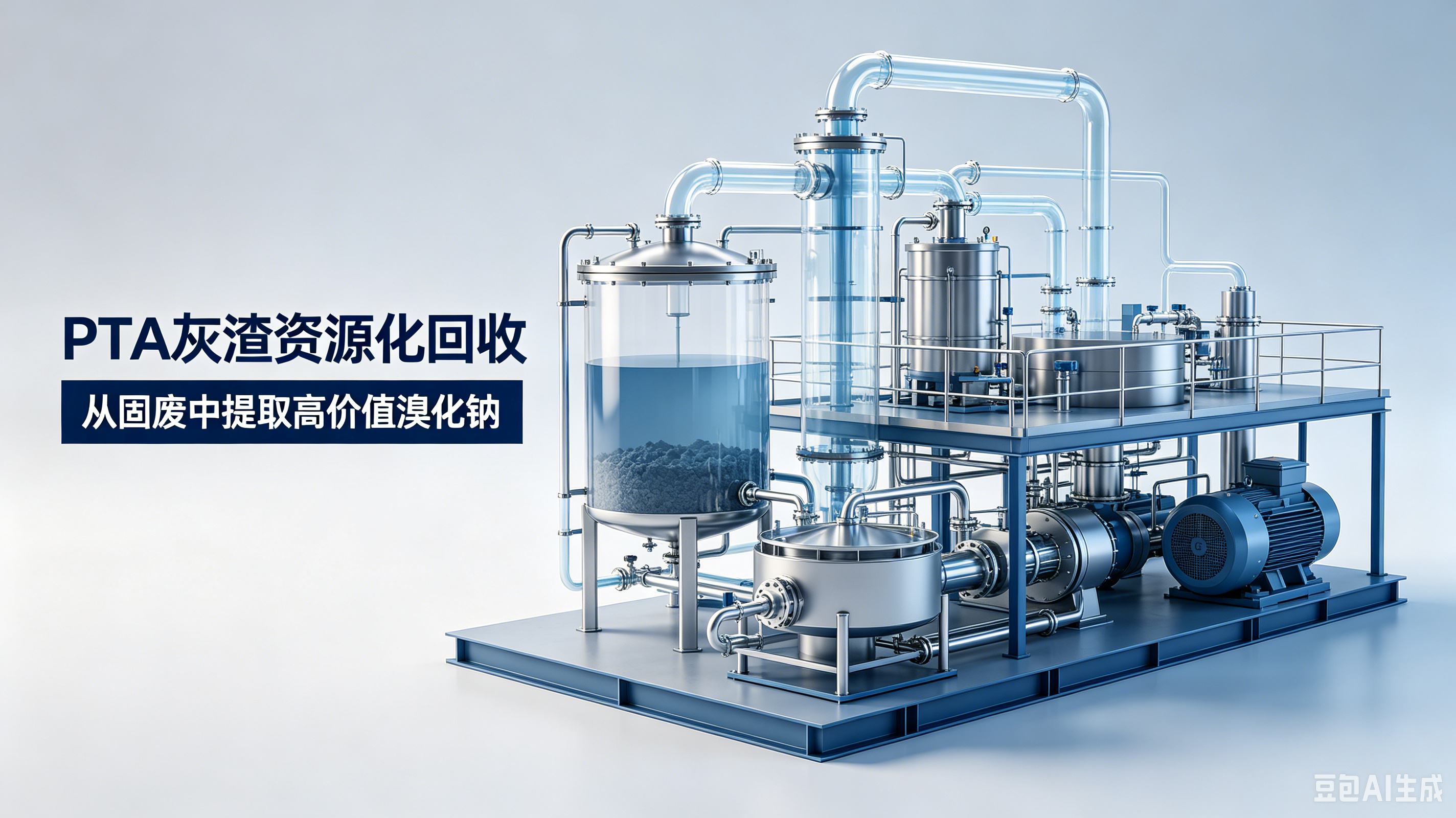 PTA焚烧锅炉灰渣中溴化钠资源化回收工艺技术研究