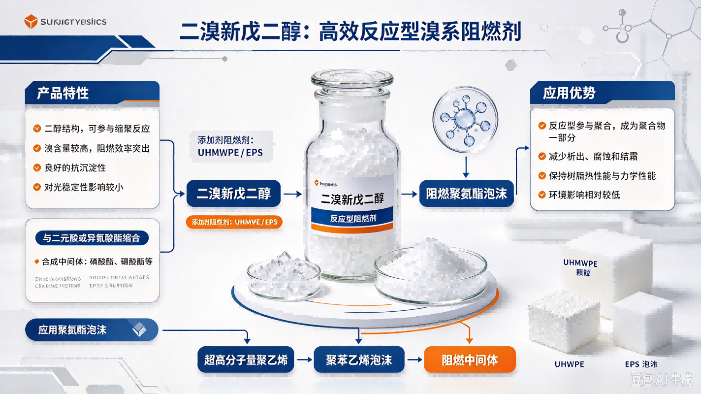 二溴新戊二醇等反应型溴系阻燃剂